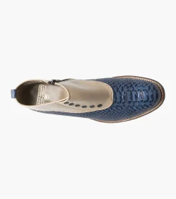 Stacy Adams Madison Spectator Spat Cap Toe Demi Boot