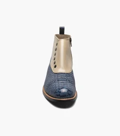 Stacy Adams Madison Spectator Spat Cap Toe Demi Boot