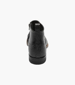 Stacy Adams Madison Spectator Spat Cap Toe Demi Boot