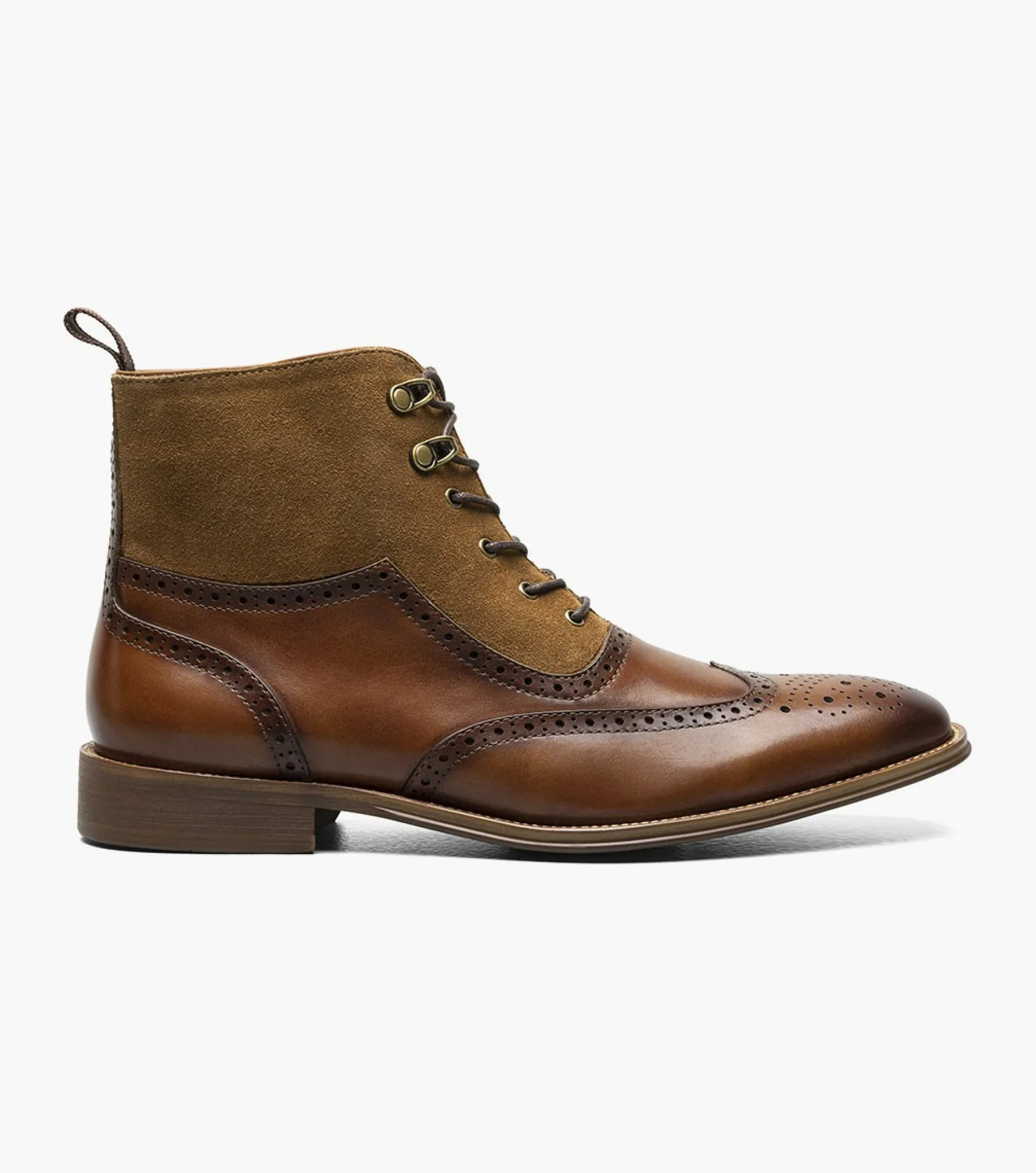 Stacy Adams Malone Wingtip Lace Up Boot