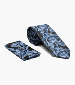 Stacy Adams Manolo Tie & Hanky Set