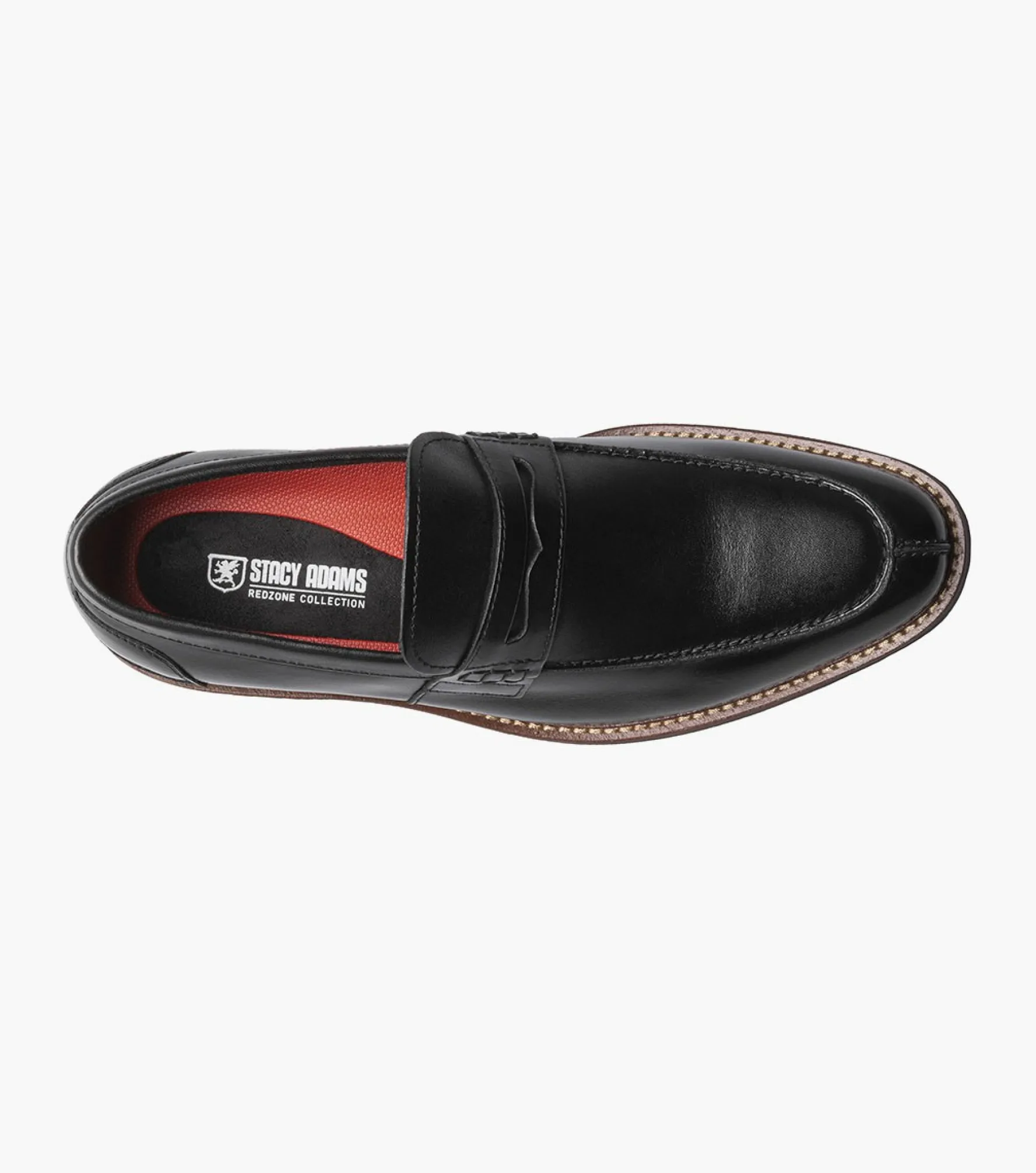 Stacy Adams Marlowe Algonquin Moc Toe Penny Slip On