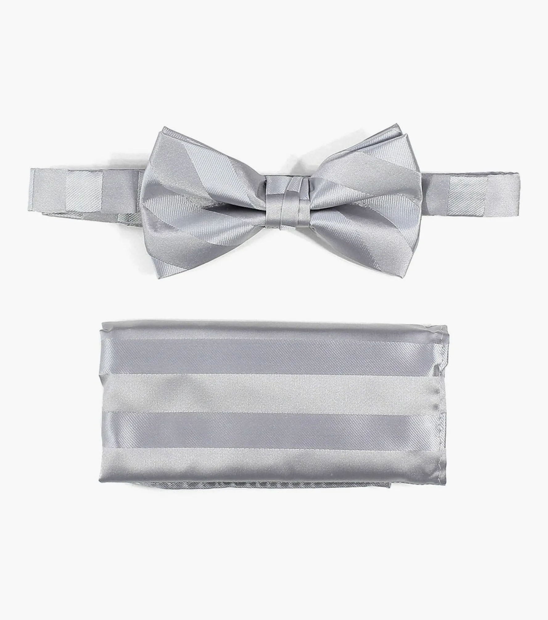 Stacy Adams Mason Bow Tie & Pocket Square Set