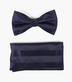 Stacy Adams Mason Bow Tie & Pocket Square Set