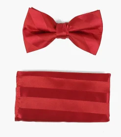 Stacy Adams Mason Bow Tie & Pocket Square Set