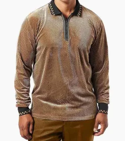 Stacy Adams Mateo Long Sleeve Polo