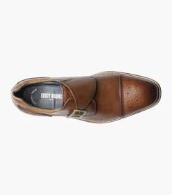 Stacy Adams Mathis Cap Toe Monk Strap