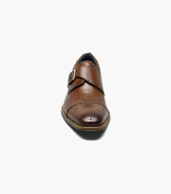Stacy Adams Mathis Cap Toe Monk Strap