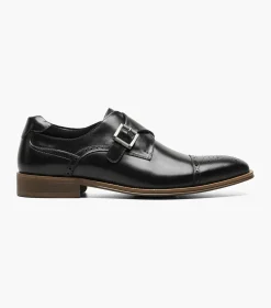 Stacy Adams Mathis Cap Toe Monk Strap