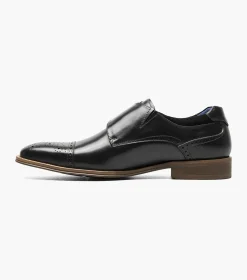 Stacy Adams Mathis Cap Toe Monk Strap