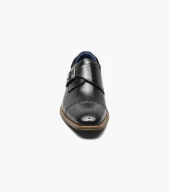 Stacy Adams Mathis Cap Toe Monk Strap