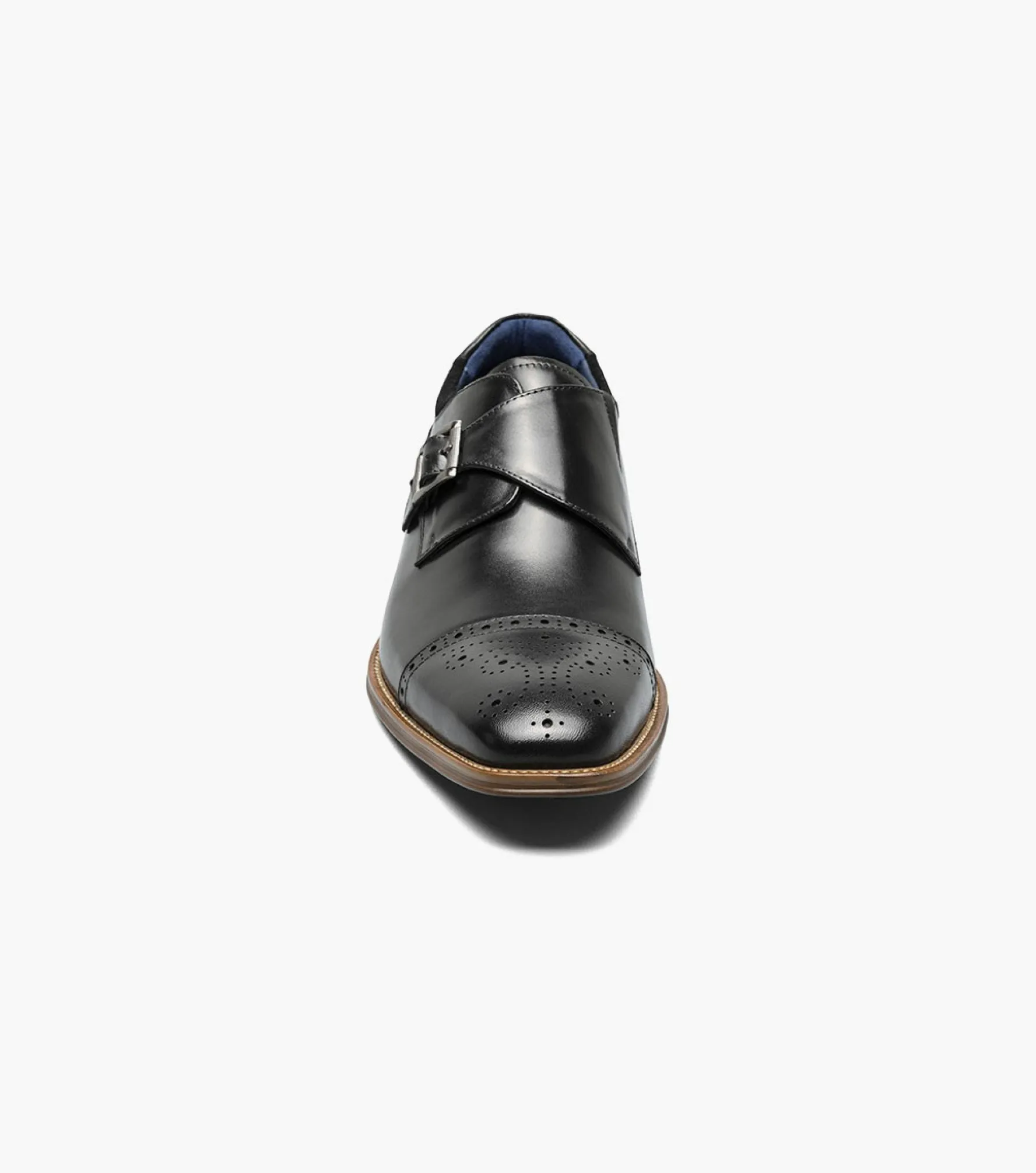 Stacy Adams Mathis Cap Toe Monk Strap