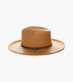 Stacy Adams Milano Fedora Toyo Pinched Front Hat