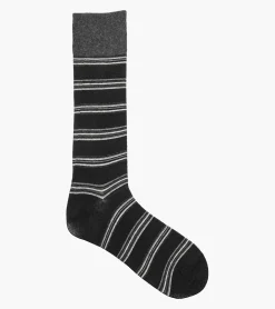 Stacy Adams Mini Stripe Men\\'S Crew Dress Socks