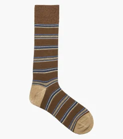 Stacy Adams Mini Stripe Men\\'S Crew Dress Socks