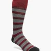 Stacy Adams Mini Stripe Men\\'S Crew Dress Socks