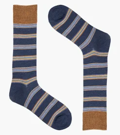 Stacy Adams Mini Stripe Men\\'S Crew Dress Socks