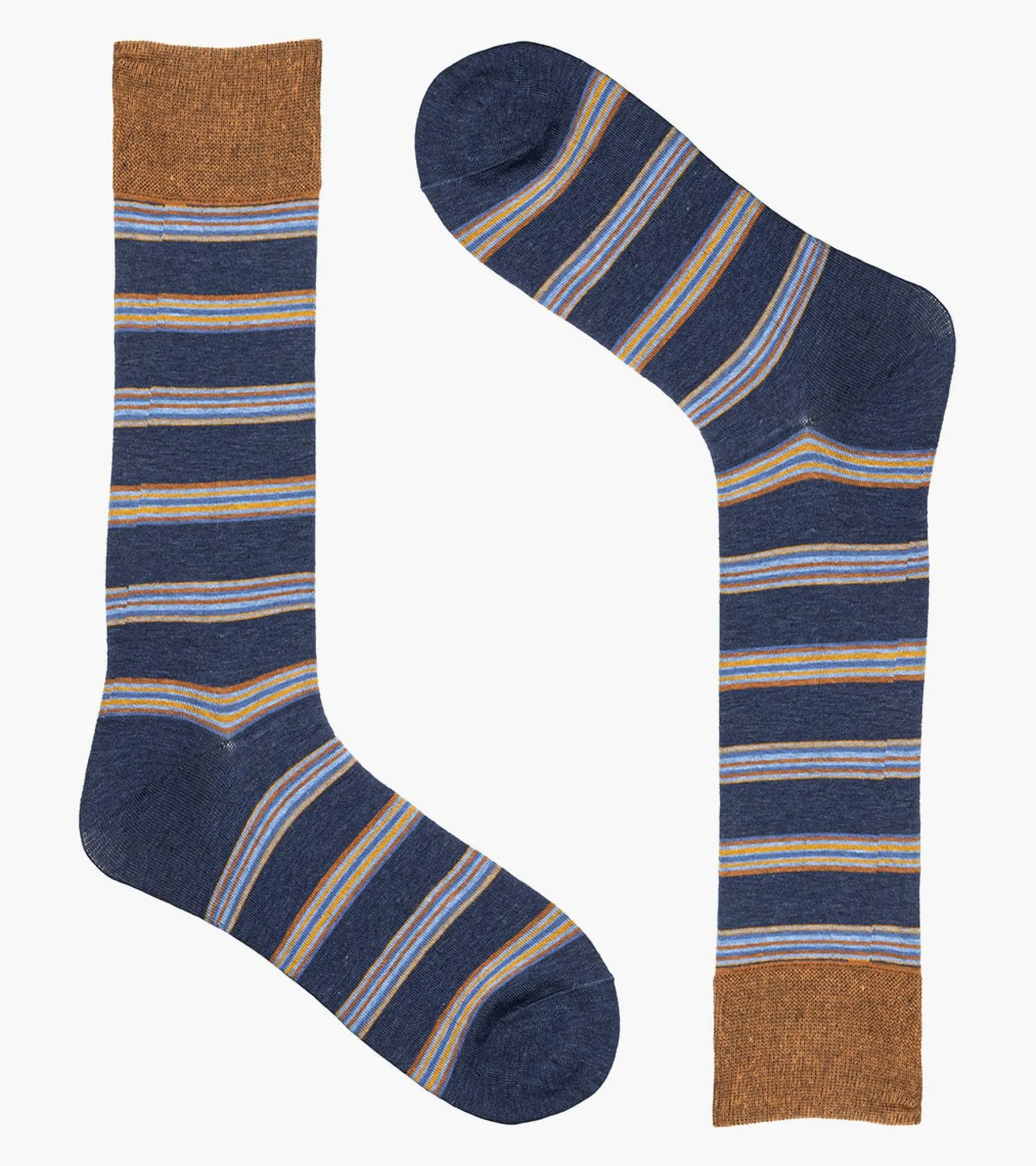 Stacy Adams Mini Stripe Men\\'S Crew Dress Socks