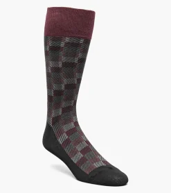 Stacy Adams Modern Block Men\\'S Crew Dress Socks