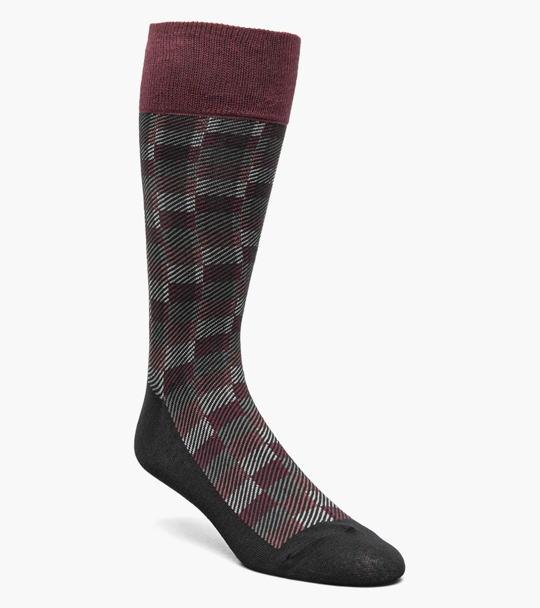 Stacy Adams Modern Block Men\\'S Crew Dress Socks