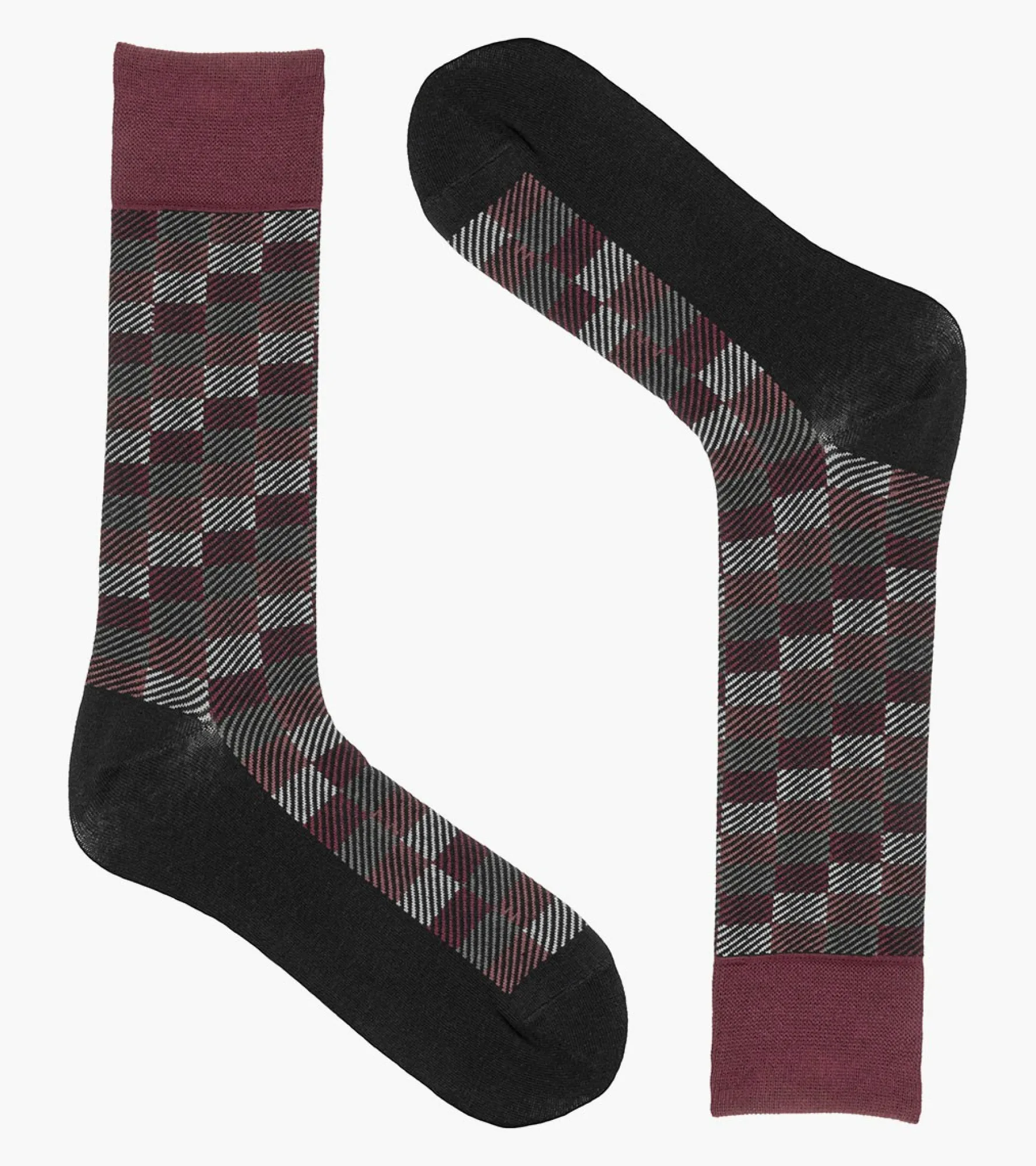Stacy Adams Modern Block Men\\'S Crew Dress Socks