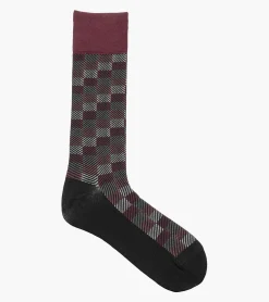 Stacy Adams Modern Block Men\\'S Crew Dress Socks