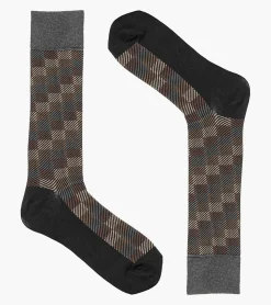 Stacy Adams Modern Block Men\\'S Crew Dress Socks