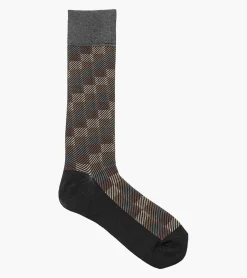 Stacy Adams Modern Block Men\\'S Crew Dress Socks