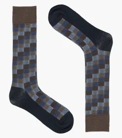 Stacy Adams Modern Block Men\\'S Crew Dress Socks