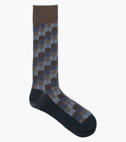 Stacy Adams Modern Block Men\\'S Crew Dress Socks