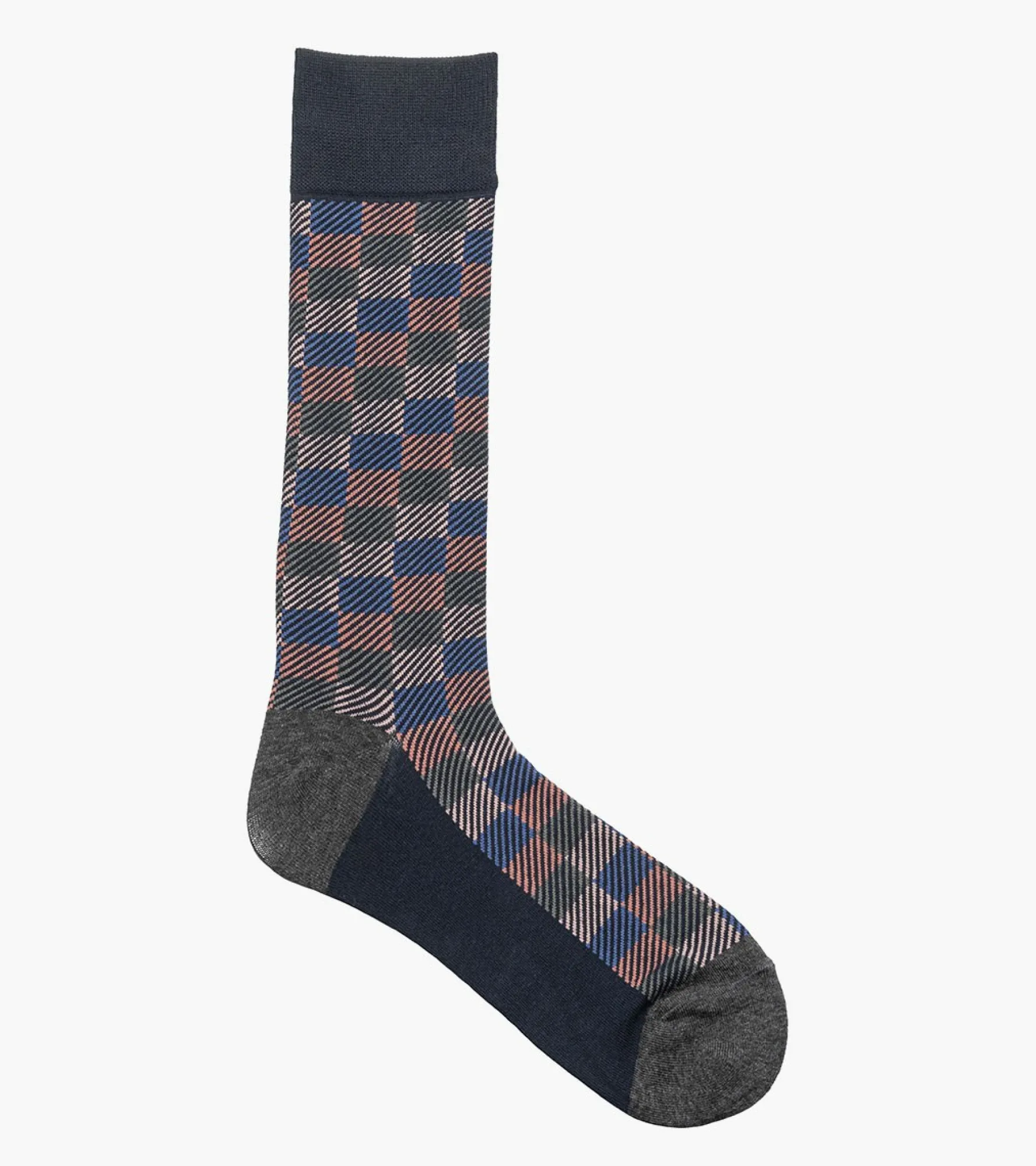 Stacy Adams Modern Block Men\\'S Crew Dress Socks