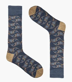 Stacy Adams Modern Paisley Men\\'S Crew Dress Sock