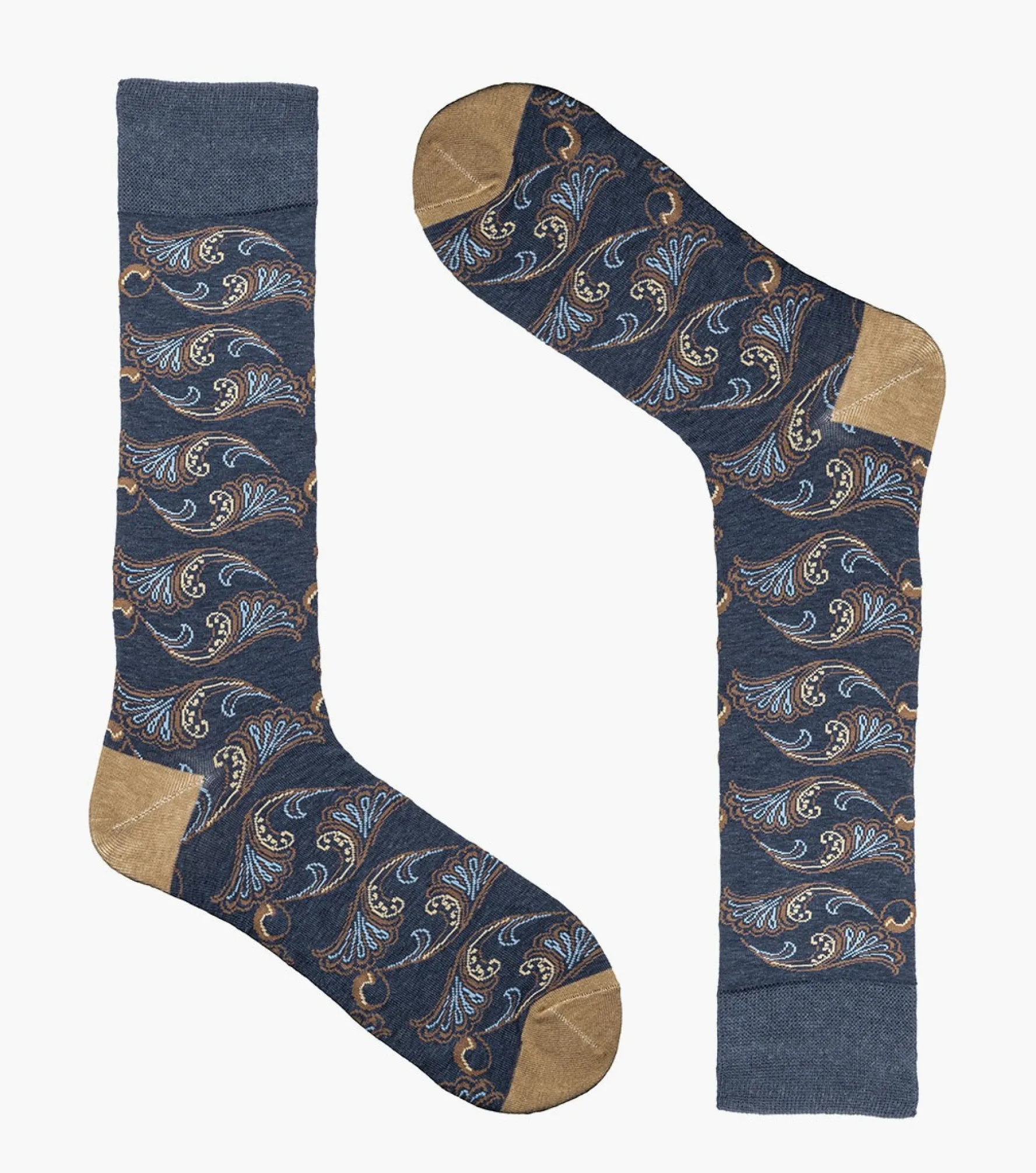 Stacy Adams Modern Paisley Men\\'S Crew Dress Sock