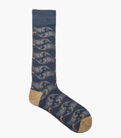 Stacy Adams Modern Paisley Men\\'S Crew Dress Sock