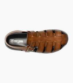Stacy Adams Montego Slingback Buckle Sandal