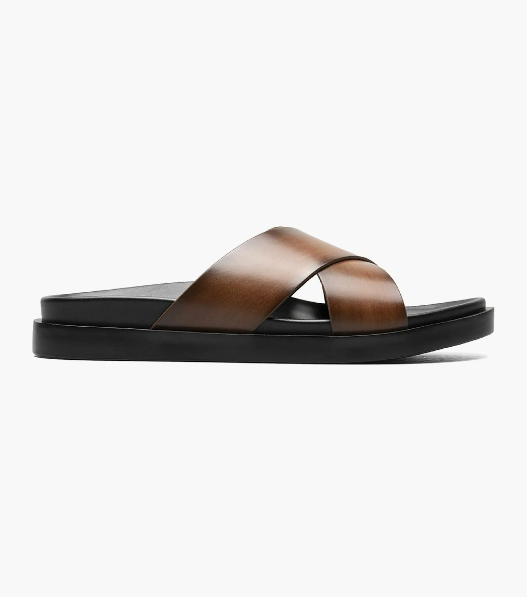 Stacy Adams Montel Cross Strap Slide Sandal