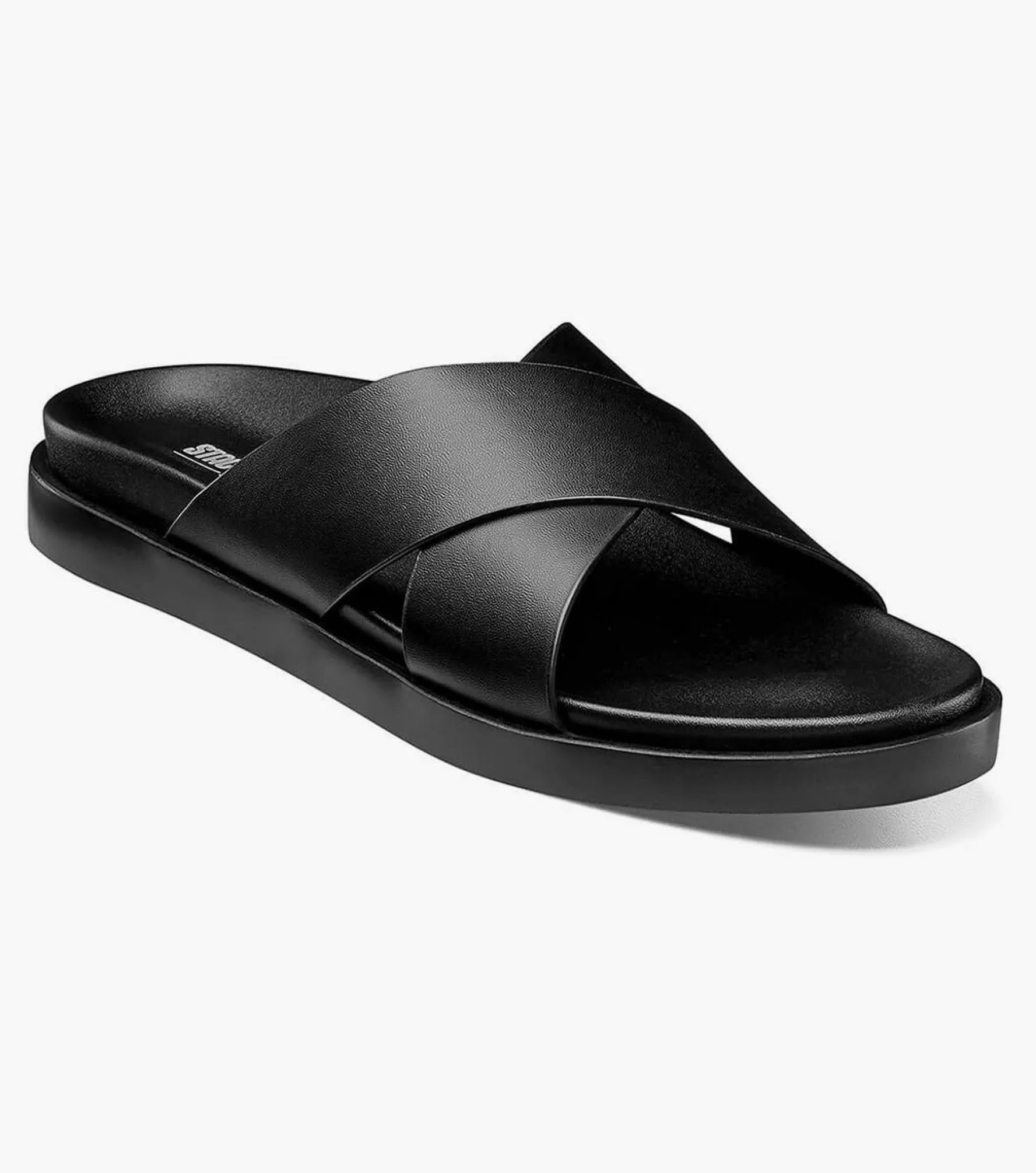 Stacy Adams Montel Cross Strap Slide Sandal