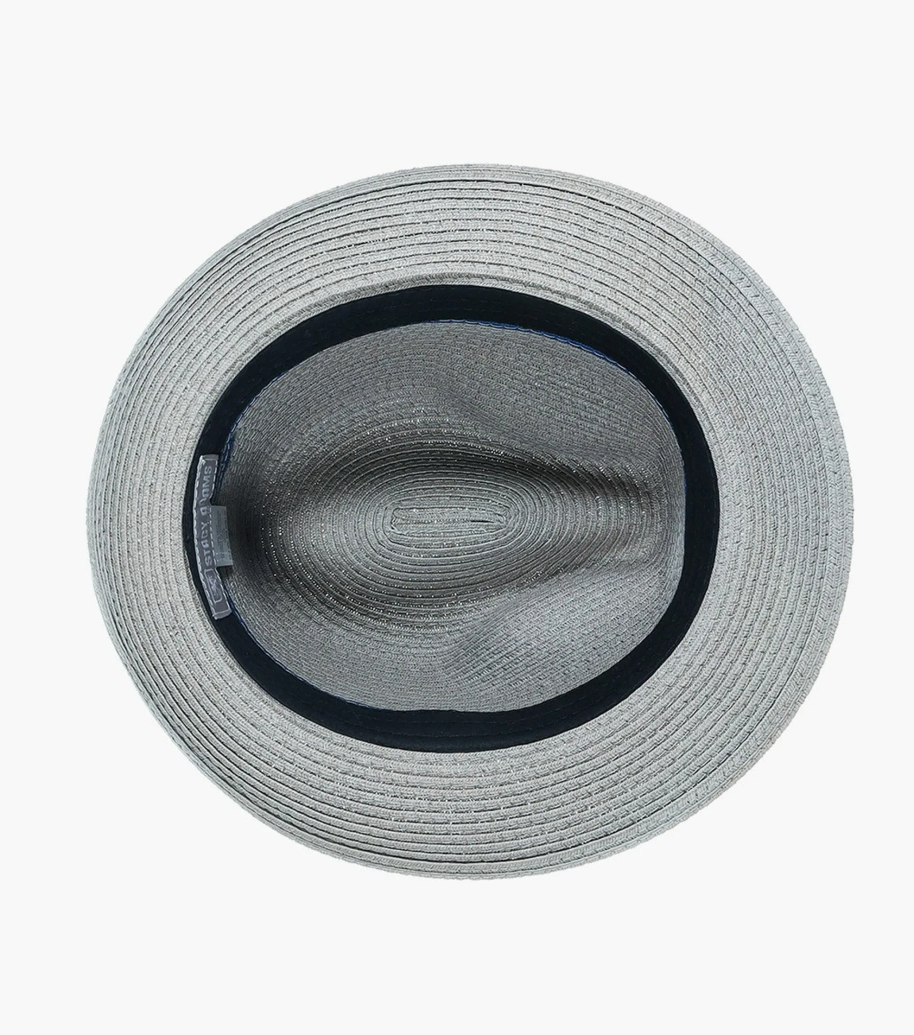 Stacy Adams Montrell Fedora Paper Braid Pinch Front Hat