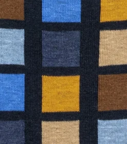 Stacy Adams Multi-Color Block Men\\'S Crew Dress Socks
