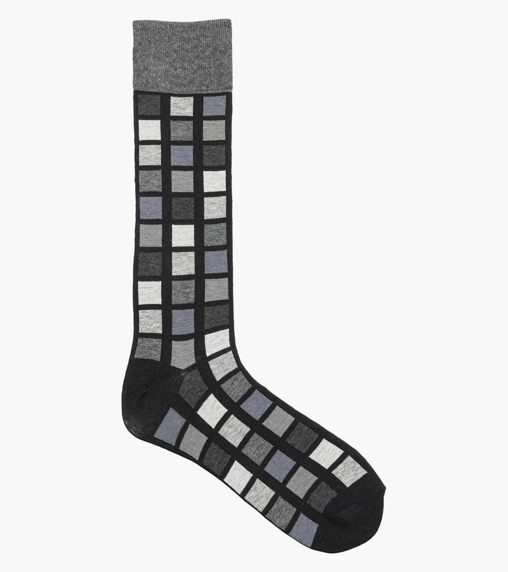 Stacy Adams Multi-Color Block Men\\'S Crew Dress Socks