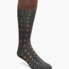 Stacy Adams Multi-Size Dots Men\\'S Crew Dress Socks