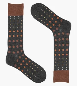 Stacy Adams Multi-Size Dots Men\\'S Crew Dress Socks