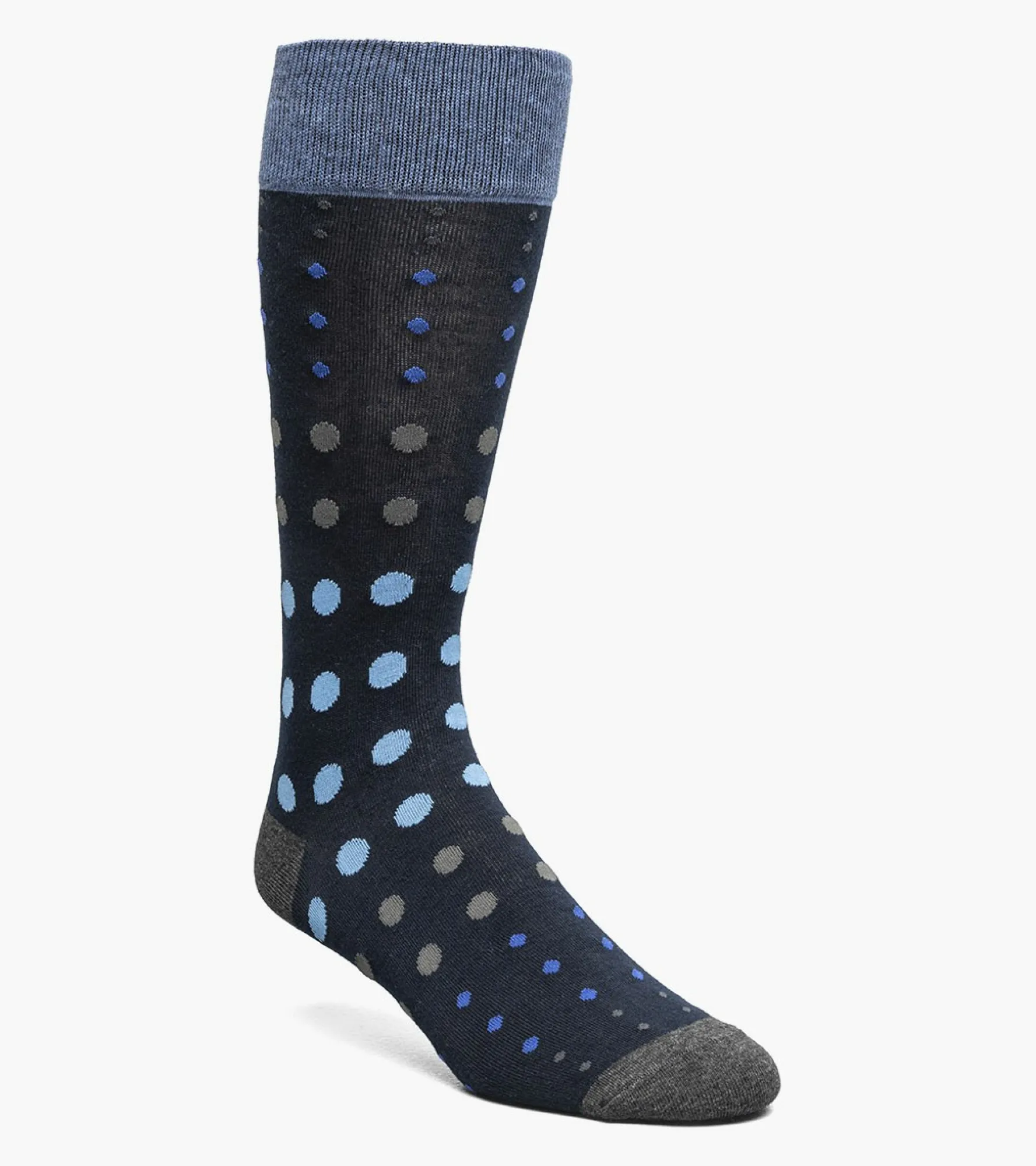 Stacy Adams Multi-Size Dots Men\\'S Crew Dress Socks
