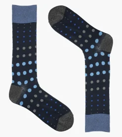 Stacy Adams Multi-Size Dots Men\\'S Crew Dress Socks
