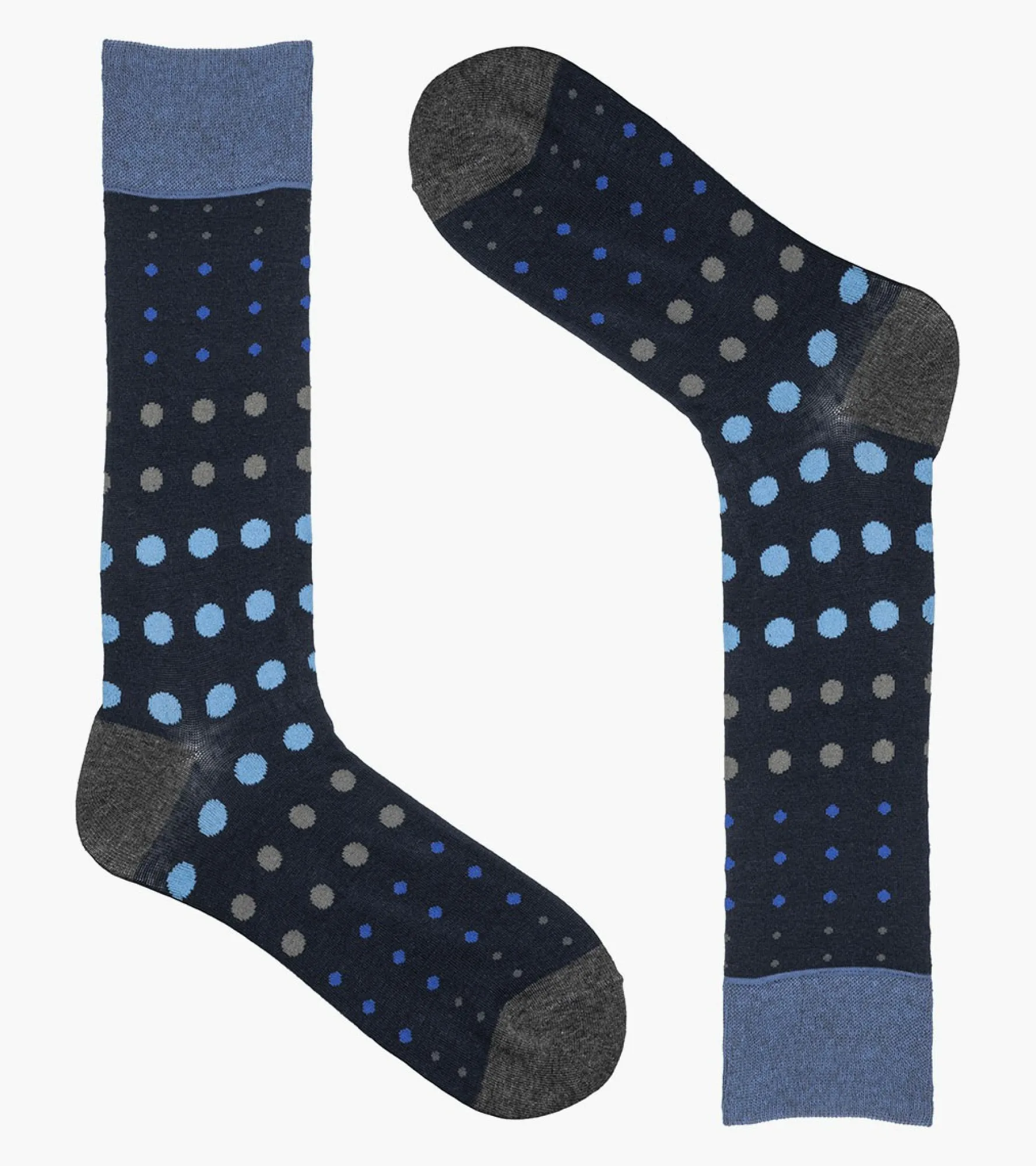 Stacy Adams Multi-Size Dots Men\\'S Crew Dress Socks