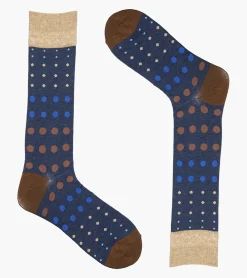 Stacy Adams Multi-Size Dots Men\\'S Crew Dress Socks