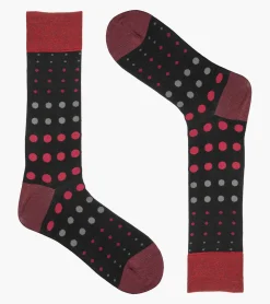 Stacy Adams Multi-Size Dots Men\\'S Crew Dress Socks