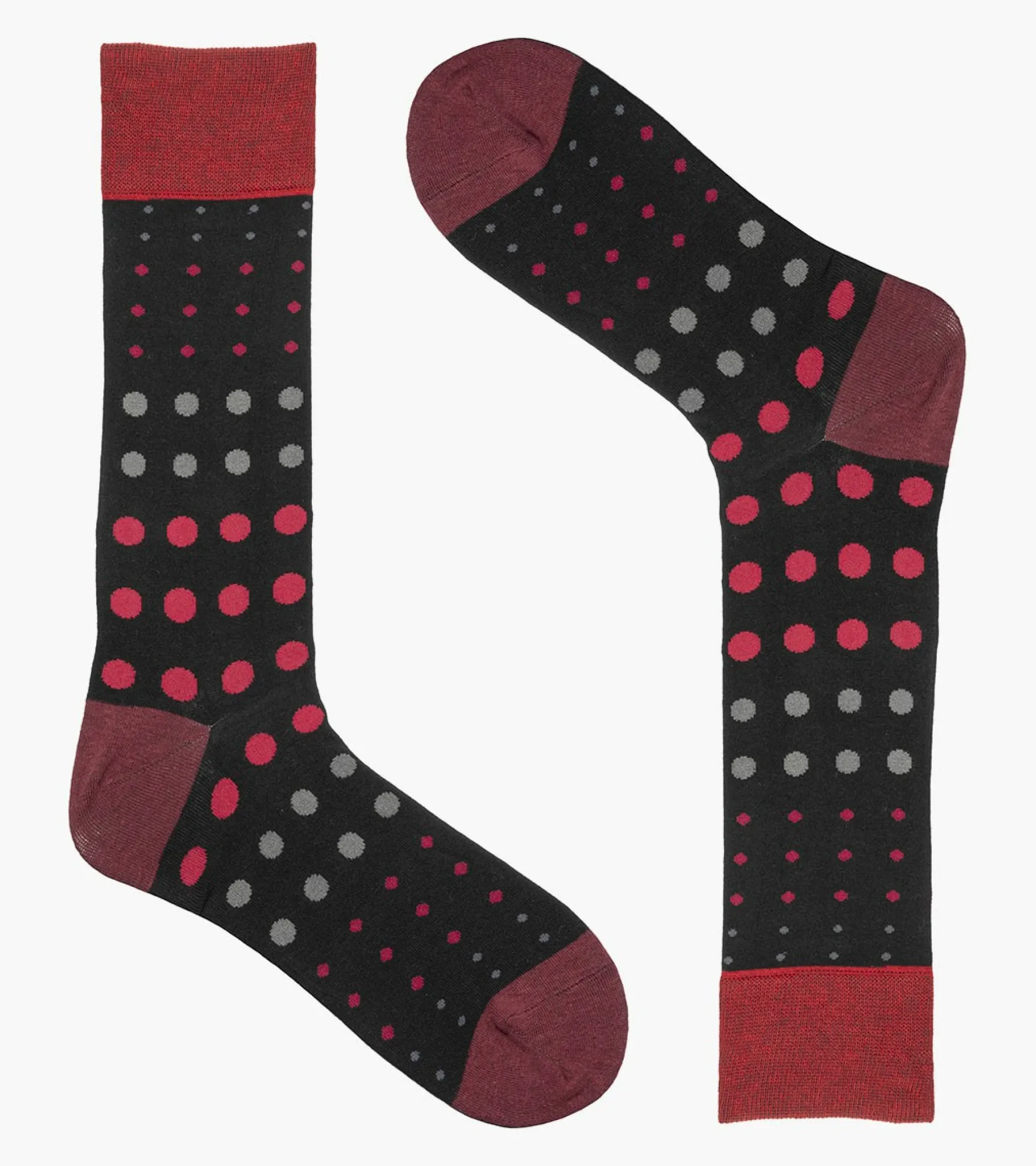 Stacy Adams Multi-Size Dots Men\\'S Crew Dress Socks