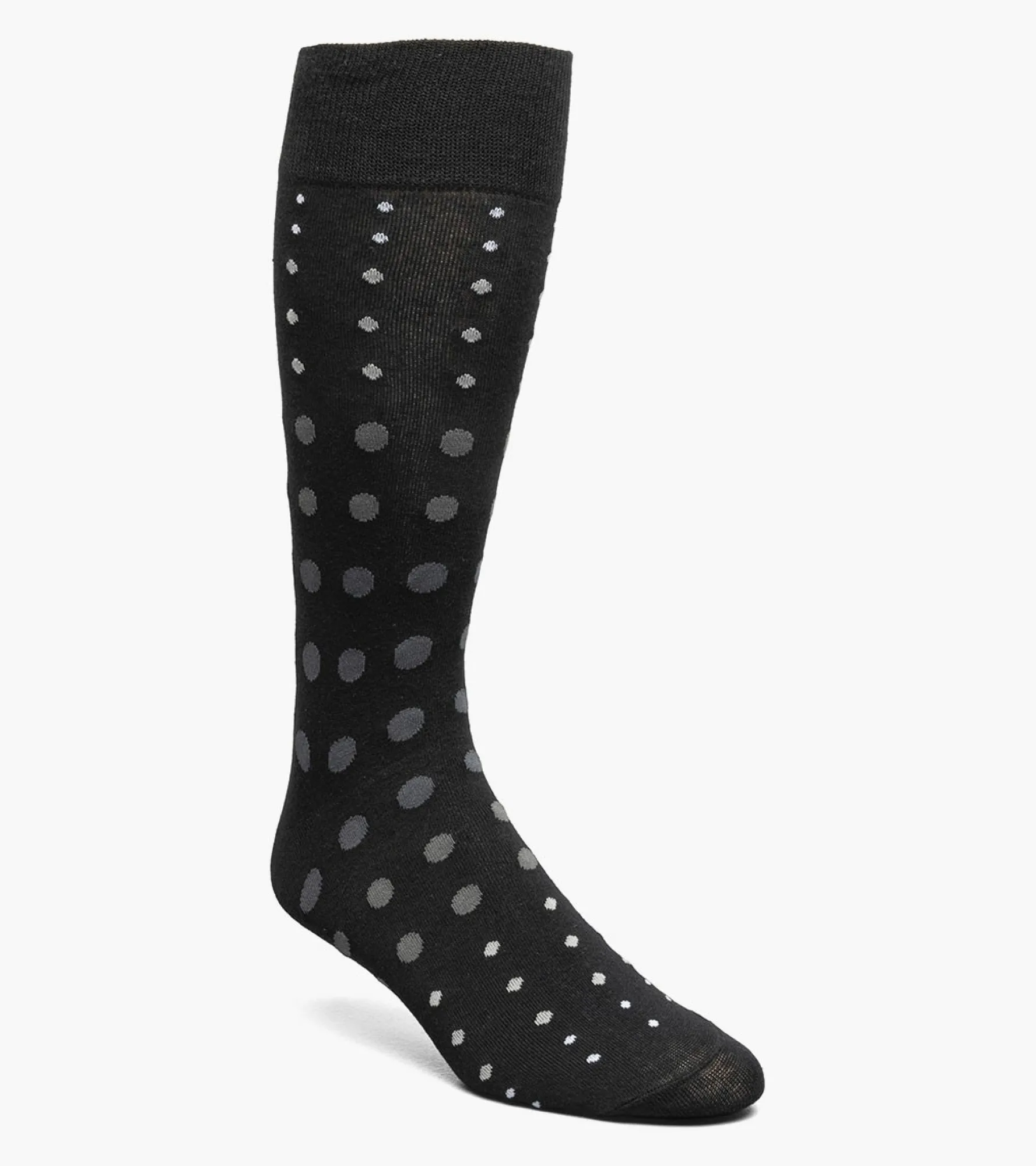 Stacy Adams Multi-Size Dots Men\\'S Crew Dress Socks