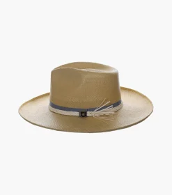 Stacy Adams New York Fedora Toyo Pinch Front Hat